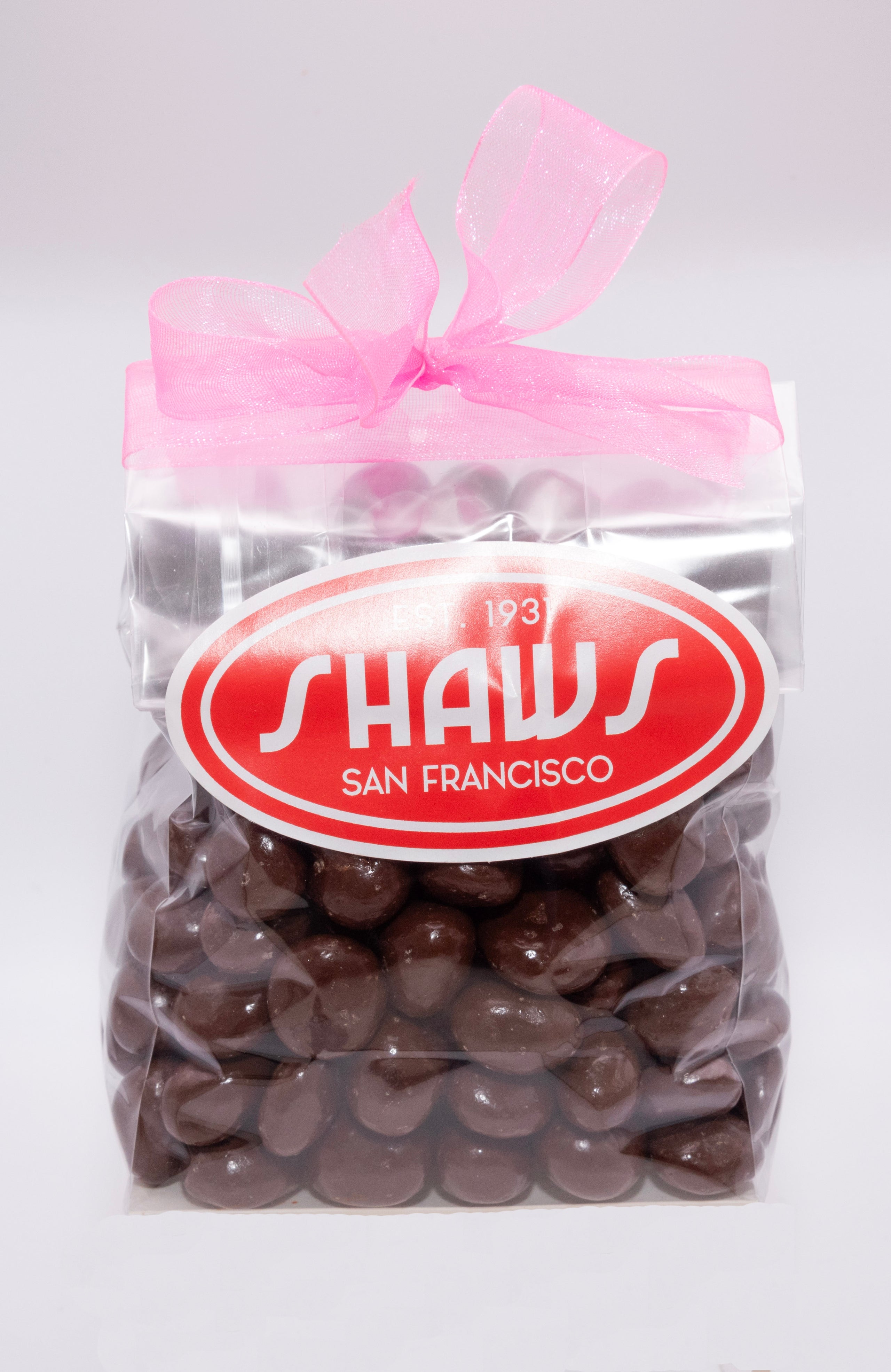 Dark chocolate coated espresso beans shaws candy